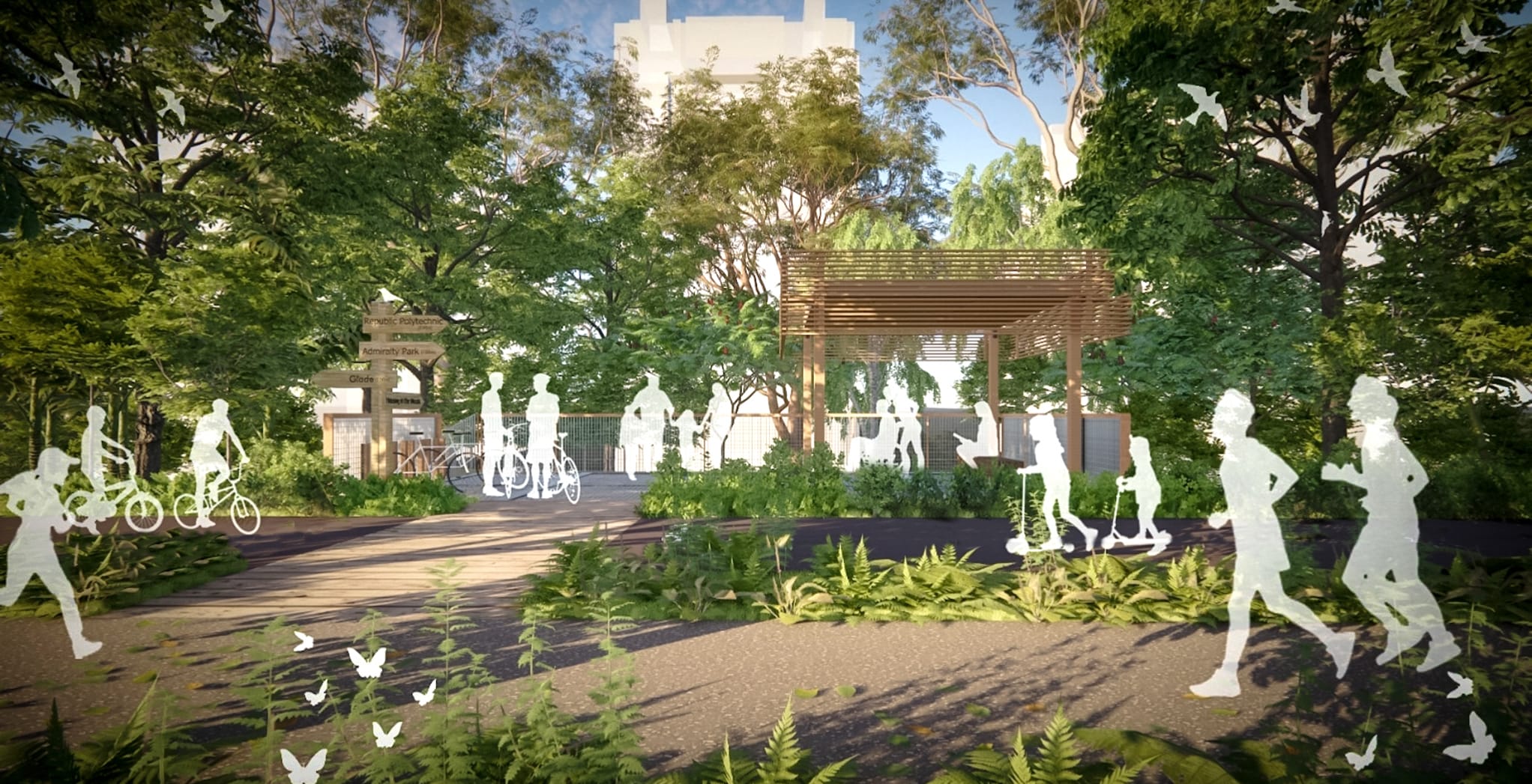 Conceptual render of future park
